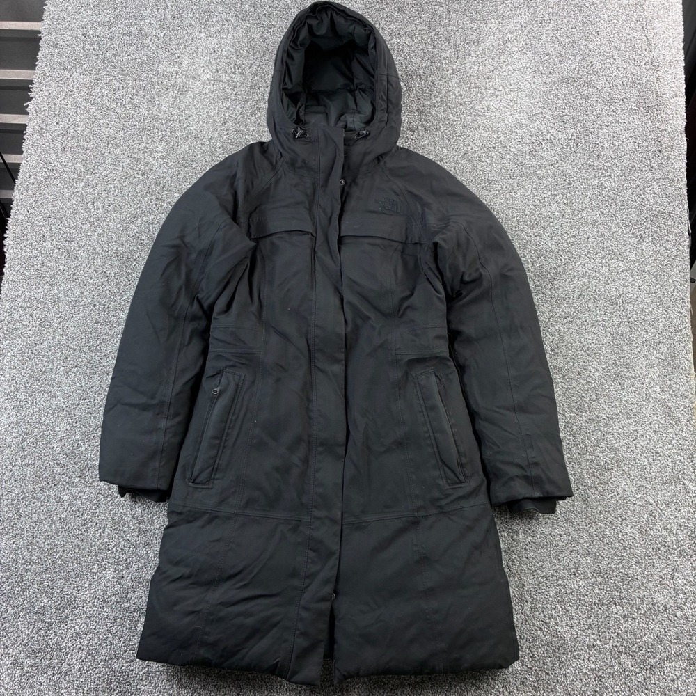 The North Face Metropolis Parka Jacket Women's M Black 600 Down Fill Insulated